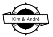 Kim & André logo